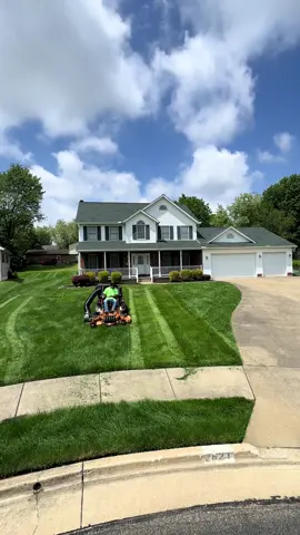 Wet, heavy grass has met it’s match. The 2024 Scag Cheetah ll, 61in Velocity plus deck and the bagging system, equipped with the absolute Monster Vanguard 40 HP EFI engine you have to slow down a bit, but it works amazing and leaves beautiful stripes 🌱💪🏾 #zachslawncarellc #scagmowers #scag #lawncare #lawnstripes    