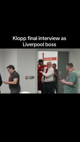 Klopp final interview as Liverpool boss #liverpool #klopp #final #interview #longgoodbye #lfc #fyp #PremierLeague 