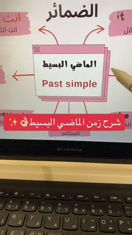 شرح زمن الماضي البسيط #تعليم_اللغة_الانجليزية #تعلم #دورات_انجليزي #معلمة #معلمة_انجليزي #englishteacher #english #englishvocabulary #انقلش #viral #fyp #foryou #englishlesson #اكسبلووووورررر #LearnOnTikTok 
