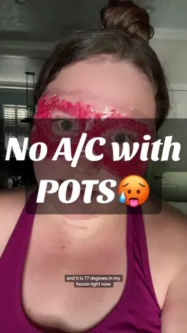 No air conditioning and POTS is not a good combo🥵 #airconditioner #airconditioning #heatintolerance #pots #posturalorthostatictachycardiasyndrome 