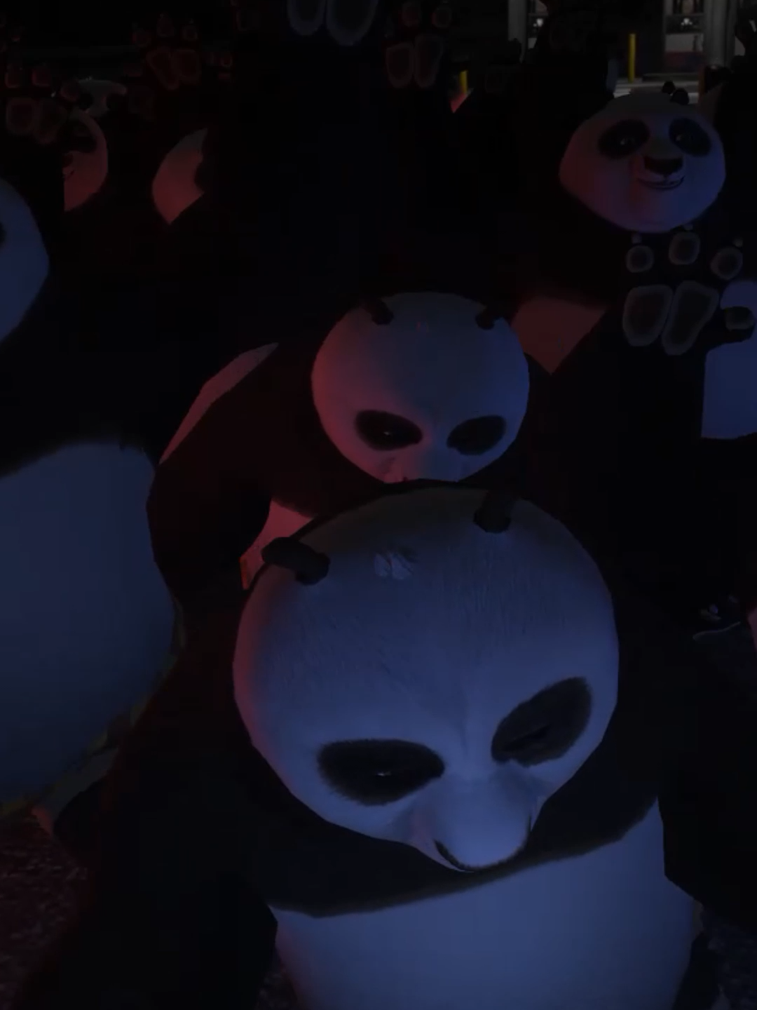 Les Pandas quand un nouveau snack de bambou bio ouvre 🔥🔥