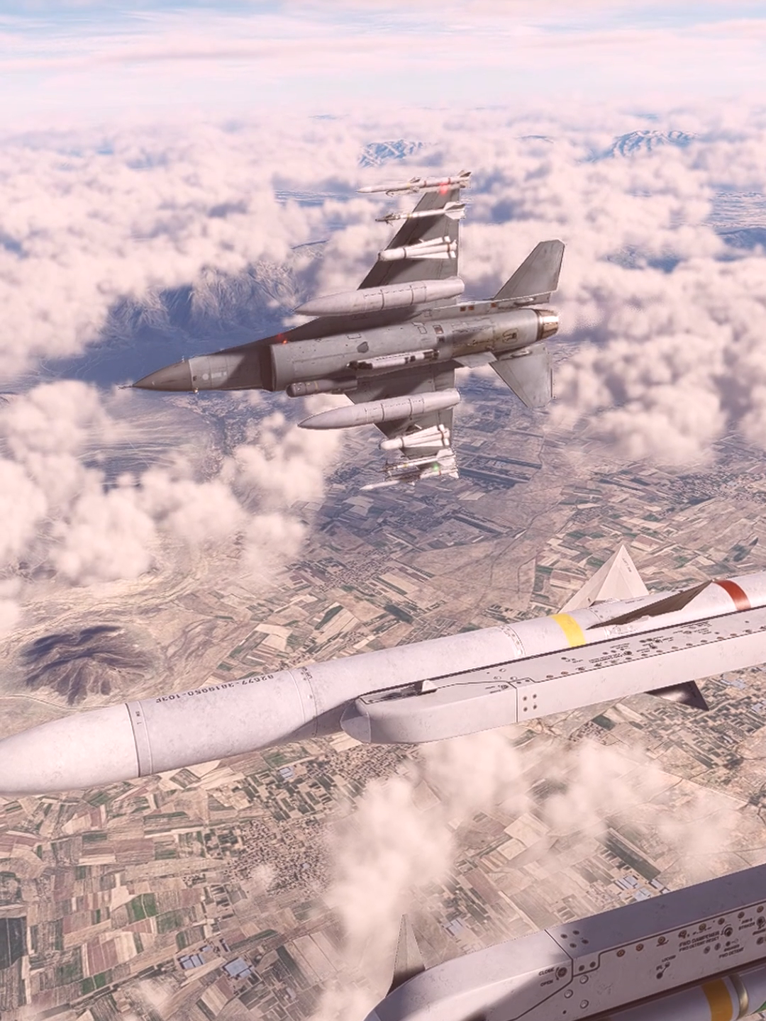 DCS: F-16C Viper over the upcoming DCS: Afghanistan terrain! #DCS #dcsworld