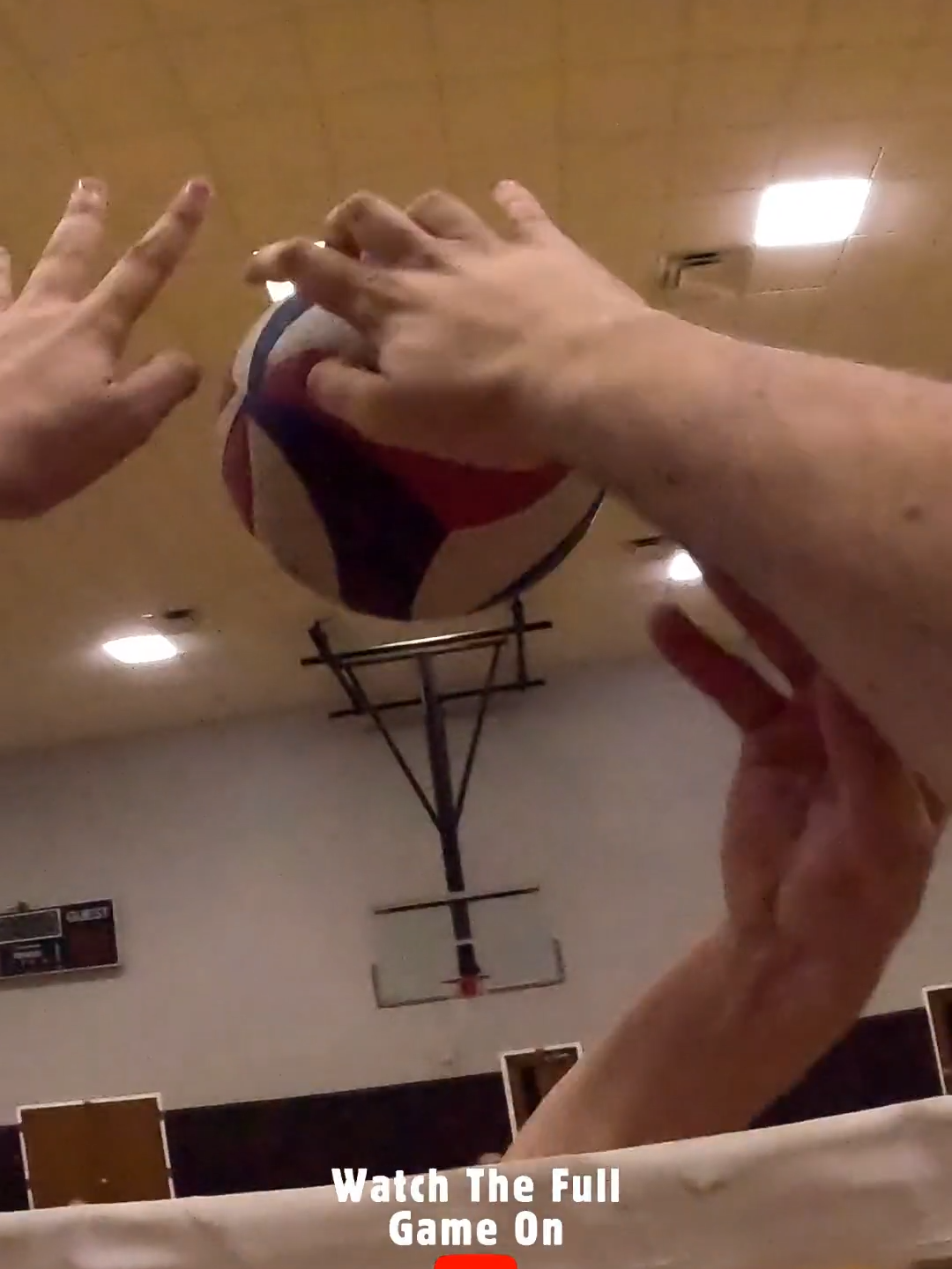 He was flat on his back after this block! #volleyball #volleyballworld #volleyballgame #volleyballplayer #volleyballlife #volleyballshorts #coedvolleyball #indoorvolleyball #goprovolleyball #haikyuu #gopro