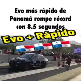 Abel Gallardo Jr rompe el récord de su padre con el Mitsubishi Evolution 8, apodado “El Animal”, registrando 8.528 segundos como el Evo más rápido de Panamá. #repostapp @elchotin.xyz Felicidades bro @gallardo_3223 @estoespanasracingteam 