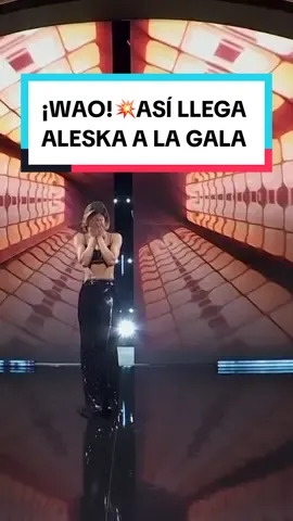 ¡WAO! Así llega ALESKA a la gala de La Casa de los Famosos‼️ #LaCasaDeLosFamosos #LCDLF4 