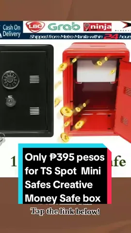 Only ₱395 pesos for TS Spot  Mini Safes Creative Money Safe box Crafts Money Box Security Cash Box! Don't miss out! Tap the link below! #cashbox #TikTokShop #tiktokfinds #tiktokaffiliate #TikTokFashion #tiktokph #LearnItOnTikTok 