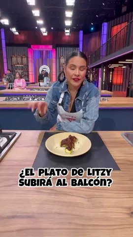 𝗘𝘅𝗰𝗹𝘂𝘀𝗶𝘃𝗼 👀 | #Litzy asegura que su platillo no se ve tan rico, pero sí está deli. 😋🍴¿Se les antoja? #MasterChefCelebrity  @Antonio Betancourt 