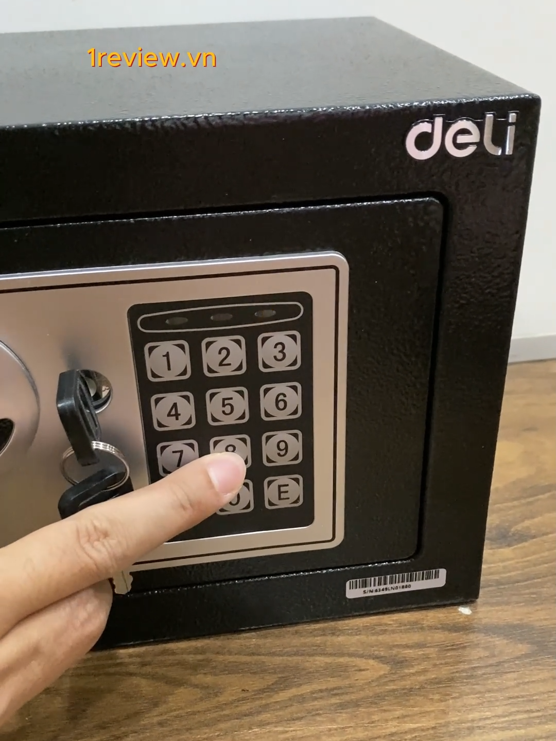 Két sắt mini Deli #review #safe #mini