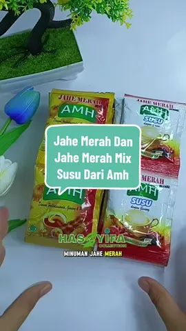 minuman jahe merah kini hadir dengan kemasan yang lebih praktis dari Amh, ada juga jahe merah denga mix susu #wedangjahe #jahe #jahemerah #hassyifacollection 