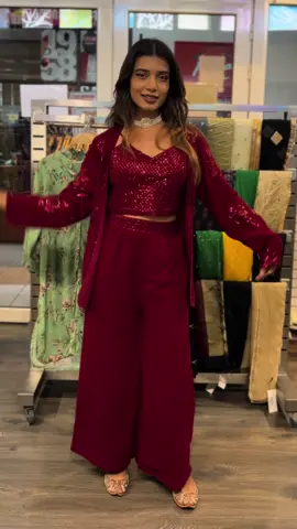 Looking for the perfect wedding attire that's both stylish and comfortable? Check out this stunning crop top set!  Perfectly elegant , yet comfy enough to dance the night away. 💃✨ Available in S M L XL 2XL Whatsapp on 58942030 Shop in VIP Commercial Center, Flacq. Ground floor infront of pizza hut.  #ethnicwear #fusionwear #womenclothingboutique #croptopset #desifashion #weddingfashion #comfyoutfits #fashion #mauritius🇲🇺 @SHEENA 🤍🧿 