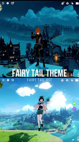 Fairy Tail Theme (Genshin Lyre/Horn Ver.)  #GenshinImpact #genshin #lyre #horn #fairytail 