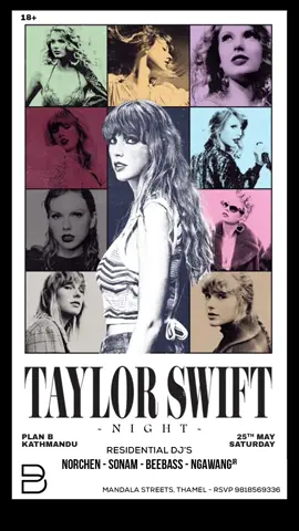 KATHMANDU 🇳🇵See you Saturday for Taylor Swift Night! 🤞🏽Get tickets here: @Sofia  #nepal #nepaliswifties 