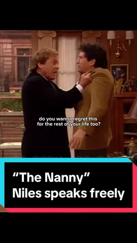 “The Nanny” - Niles speaks freely #thenanny #frandrescher #franfine #thenannytok #thenannytvshow #nilesthebutler #ccandniles #nilesandcc #90sthrowback #90stvshows #mrsheffield #90scomedy 