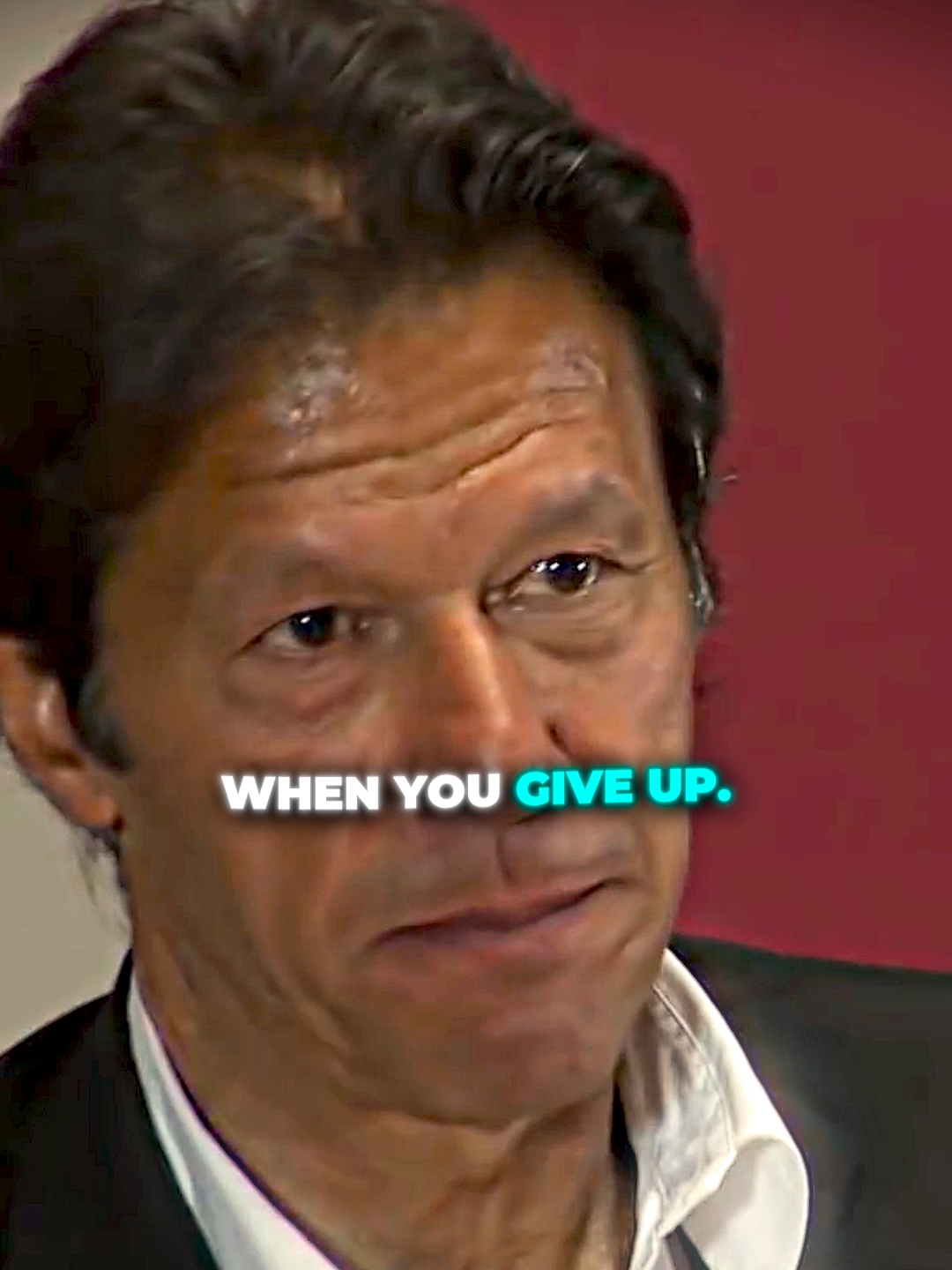 You Only Lose When You Give Up - Imran Khan #success #mindset #mindsetshift #mentality #failure #selfdevelopment