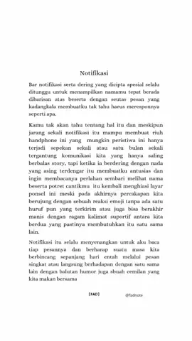 notifikasi. #fyp #foryou #puisi #puisicinta #prosa #poems #poetry #Love #notifikasi #notify #kata #poetrytiktok #BookTok #xyzbca 