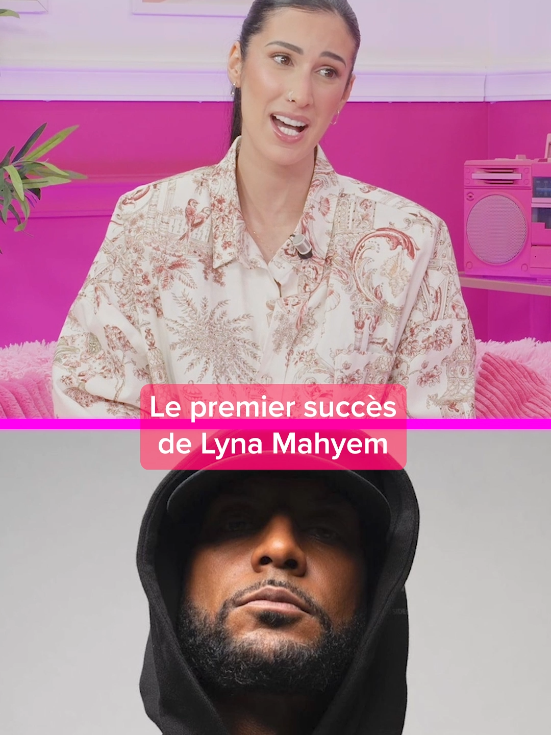 Lyna Mahyem chante 92i Veyron 🖤 #samzirah #entouteintimité #booba #lynamahyem #interview #92iveyron