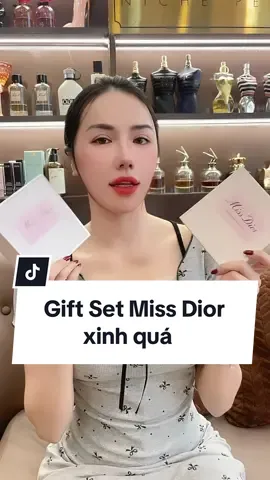 Gift Set Miss Dior Blooming Bouquet thơm mà xinh ghê 🤩#perfume #reviewnuochoajena #missdior 