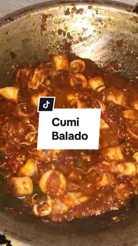 Cumi baladoo yummyyy🫶🏻 #cumibalado #homemade #cumipedas #masakanrumahan #masakan 