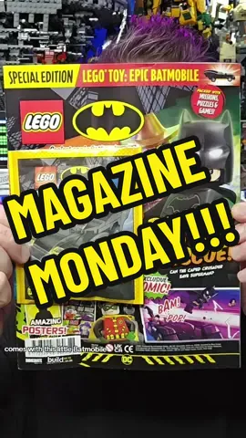 #MagazineMonday #Lego #Batman issue 33 #batmobile #afol  #legomagazine #legomagazin lego building lego build lego builds lego sets worth buying lego build videos best lego builds ever