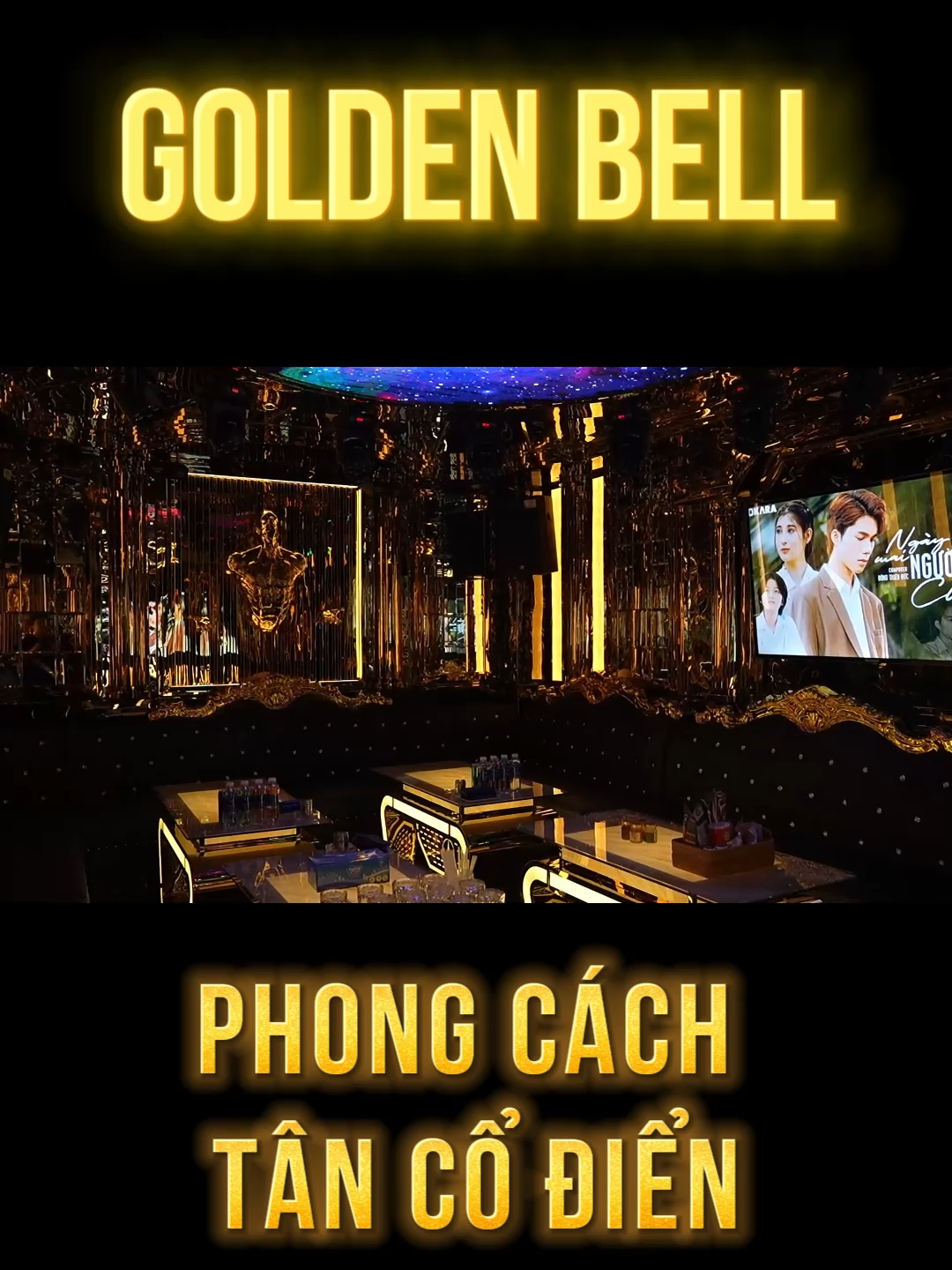 Một tấm chiếu mang phong cách Tân Cổ Điển của Golden Bell.#xuhuong #Goldenbell #Karaoke #Goldenbelltanphu #girl #viarl