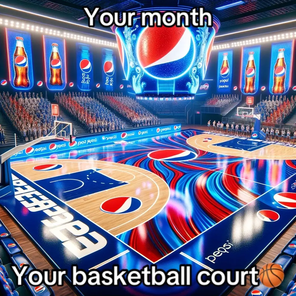 #yourmonthyourthing #birthmonth #yourmonth #soda #basketball #court 