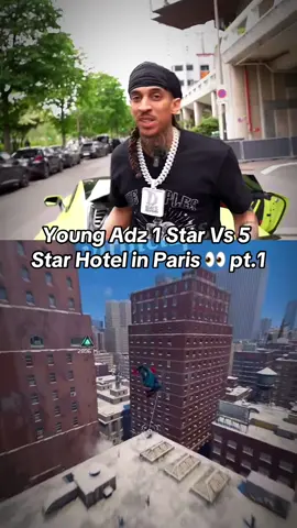 What he said at the end 😭|#youngadz #paris #hotel #cheapvsexpensive #fyp 
