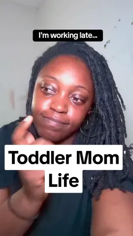 Why?? Well she was practicing her math 🤦🏾‍♀️ #tellmeyouhaveatoddler #workinglate #toddlermom #momtok #MomsofTikTok #momsover30 