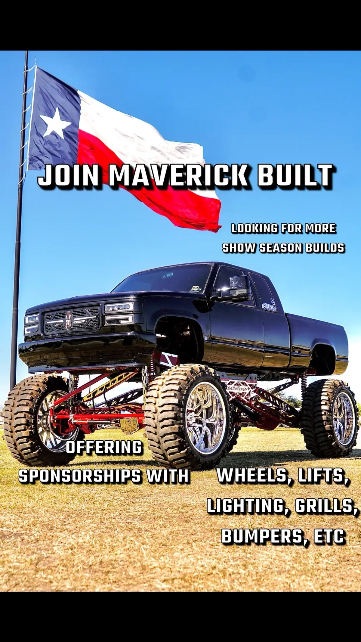 Send a dm to maverick built on instagram 