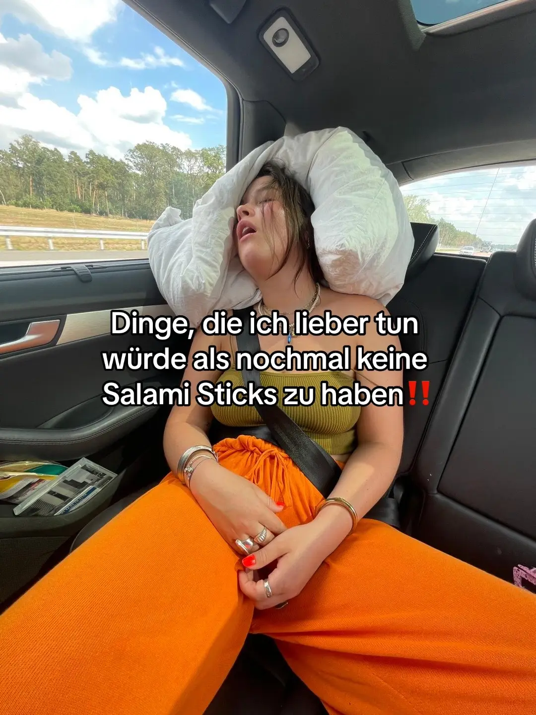 Ihr bekommt sie nicht aus mir #salamisticks 