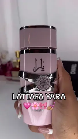 LATTAFA YARA  💕✨ YARA BY LATTAFA is the perfect pretty girl princess fragrance ✨ It smells like a yummy, sweet dessert! 🍰🧁I did not get the strawberry, but I did find it a bit powdery and I loved the vanilla note! Yara is the perfect everyday scent, and definatelly safe for work! 💕 ✨Notes ✨ Top: tangerine, heliotrope, orchid Middle: tropical notes, gourmand Base: vanilla, sandalwood, musk.        #perfume #fragance #perfumetiktok #arabianperfume #yaraperfume #sweetperfume #xybca 💗