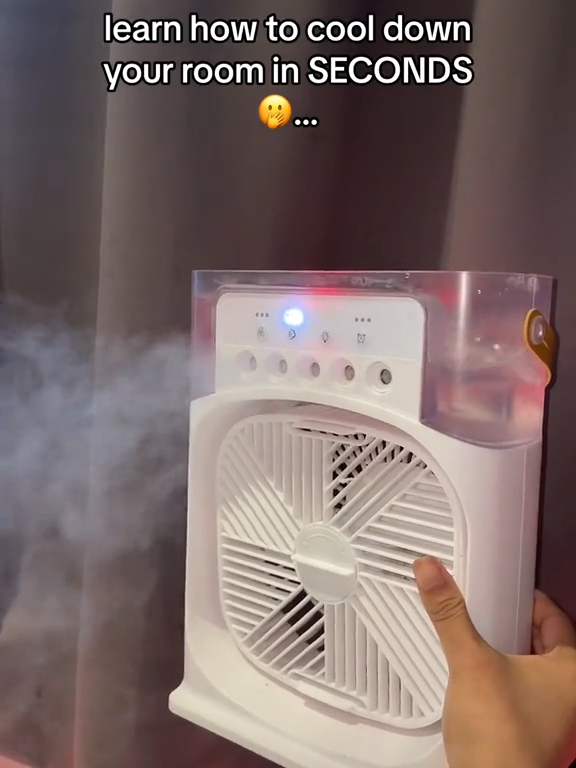 Introducing our Portable Humidifier Fan Air Conditioner – the ultimate solution for a cool and comfortable workspace! Keep your office or workspace comfortable and productive with our portable air cooler. Its sleek design and efficient functionality make it the perfect addition to any professional setting. STORE LINK: https://206bca-ba.myshopify.com/products/portable-air-cooler?pr_prod_strat=e5_desc&pr_rec_id=4857021e7&pr_rec_pid=11149214974270&pr_ref_pid=11097705251134&pr_seq=uniform #fyp #tiktokmakemebuyit #gadget #aircooler #tiktokfinds
