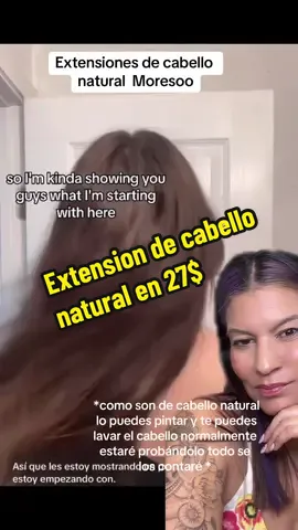 Si tienes curiosidad de como te verias con extensiones pegadas en casa con calidad profesional esta marca @MORESOO HAIR es ma best seller de amazon y ahora esta en tiktokshop #tiktokmademebuyit #moresoohair #moresoo #moresoohairextensions #moresoohair #hairextensions #cabelloconextensiones #extensionesdecabello 