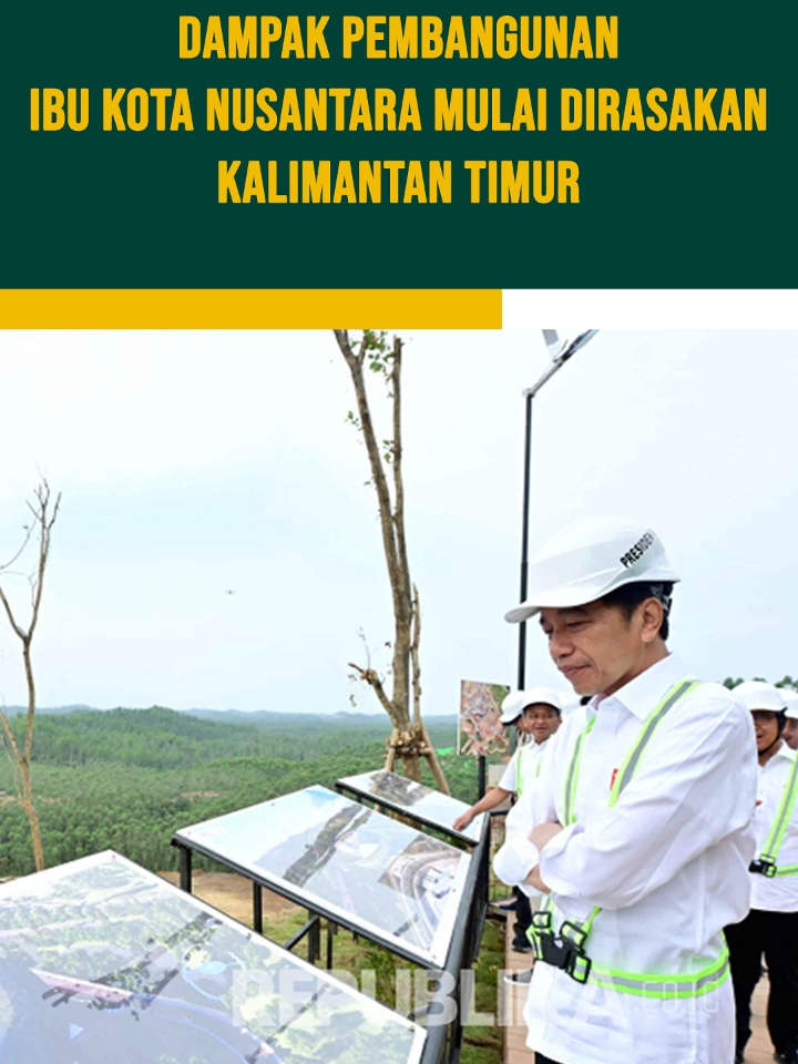 Dampak Pembangunan Ibu Kota Nusantara Mulai Dirasakan Kalimantan Timur. #InfoKaltim #KalimantanTimur #IKNNusantara #PresidenJokowi #jokowi_presiden #jokowidodopresidenkita #infotiktok