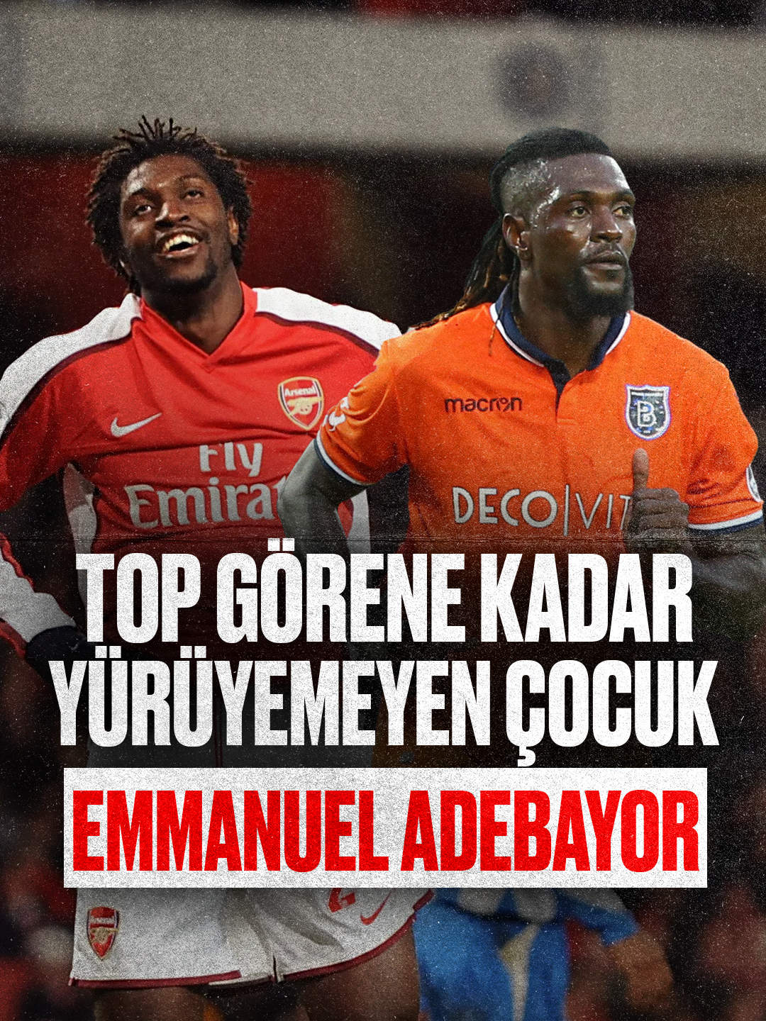 ⚽️ Arsenal’i kudurtan Emmanuel Adebayor. #gdhspor #arsenal #manchestercity #süperlig #adebayor