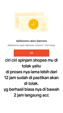 ciri ciri spinjam shopee di tolak/gagal #shopee #spinjam #gagal #pinjol 