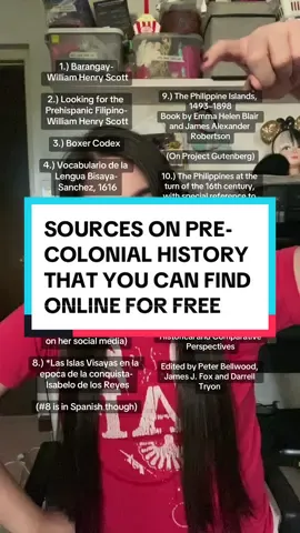 Sources that you can find online 😍❤️ Internet archive is your best starting point  #fyp #foryoupage #fypph #sources #references #historicalrecords #philippines #philippinehistory #precolonialphilippines #tiktokph #tiktokphilippines🇵🇭 #filipino #pinoy 