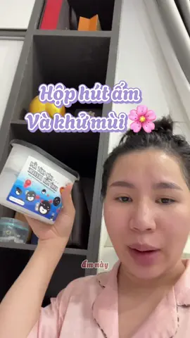 Hộp hút ẩm khử mùi phòng và nhà vs. Vào mùa mưa nên rất hữu ích luôn #hút_ẩm #khử_mùi 