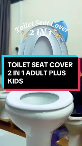 Toilet seat cover 2 in 1 telah mendarat lagi mommies. Mommies yang ada anak kecil atau ada baby yang baru nak belajar potty train tuu wajib dapatkan 2 in 1 toilet seat cover nie 🔥🔥 #oyfyhome #toiletseatcovermurah #2in1toiletseatcover #toiletkidsplusadults 
