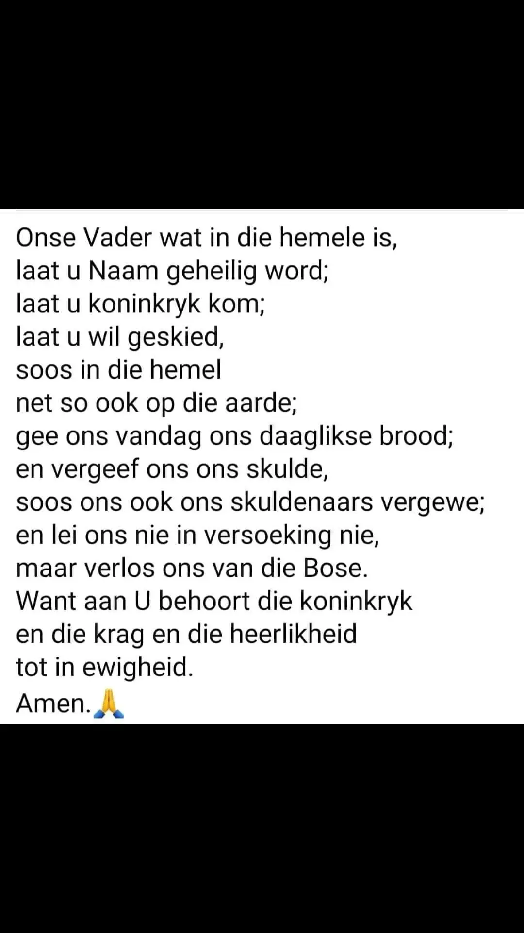 Onse Vader... #tiktoksa #afrikaanstiktok #onsevadergebed 