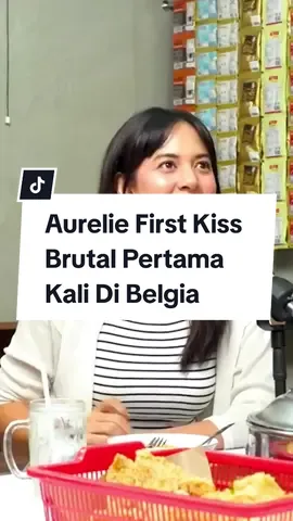 First Kiss Brutal 🤣 #pwkpodcast #prasteguh #aurelie #podcast #fyp 