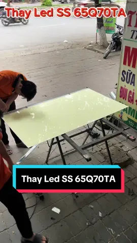 Thay led Samsung 65Q70TA #xuhuong #tivi #sửativi #dientu #Master2023byTikTok 