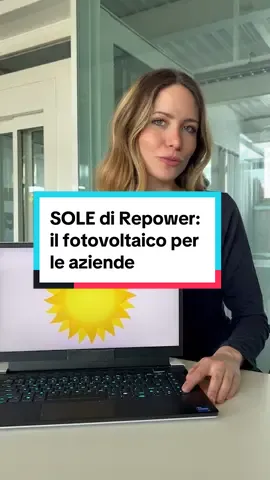 Impianti fotovoltaici per le aziende. Ecco SOLE, il servizio di @Repower Italia, in collaborazione con ERRECI, realizzato per le aziende che vogliono passare al fotovoltaico o, per chi ha già compiuto questo passo, per rendere il proprio impianto, più efficiente e performante.  #fotovoltaico #sole #aziende #investimenti #energiasolare#