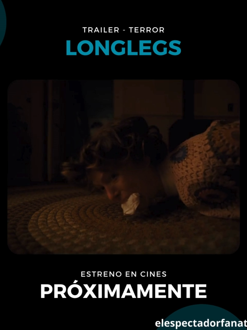 🍿 TÍTULO: LONGLEGS 🎥 ¿De qué se trata? Lee Harker, una nueva y talentosa agente del FBI, ha sido asignada a un caso sin resolver de un asesino en serie. A medida que la investigación se complica y se descubren pruebas ocultistas, Harker se da cuenta de que existe un vínculo personal con el despiadado asesino y debe actuar con rapidez para evitar otro asesinato familiar. 🎬 ¿Cuál es el reparto? Maia Monroe, Nicolas Cage, Alicia Witt, Blair Underwood, Dakota Daulby, Vanessa Walsh 🎟 ¿Dónde se puede ver? La película de terror encabezada por director Oz Perkins debuta en cines el 7 de julio de 2024, en Estados Unidos. Aún está por verse la fecha en que llegará a Latinoamérica. #longlegs #cine #estrenos #cine #estrenos #peliculasdeterror #terror #trailers