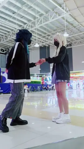 XIAOLUMI♡✨  (mandatory dance every cosduo)   @curiousnico as xiao #lumine#luminecosplay #xiaolumine #xiaocosplay#luminecosplaygenshinimpact #luminegenshinimpact #genshinimpactcosplay #GenshinImpact #cosplay #fyp #fypシ 