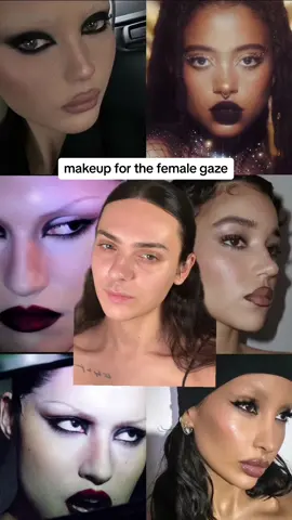 makeup for the female gaze…bc guys just dont get it  makeup mentioned- @makeupforever face palette @MAC Cosmetics USA chestnut lip liner @milkmakeup toasted sculpt stick @Armani beauty liquid shadows  @ILIA Beauty tinted lip balm @Laura Mercier concealer and setting powder #makeuptok #beauty #makeup #femalegaze #creatorsearchinsights #makeuptutorial #darkacademia #darkmakeup 