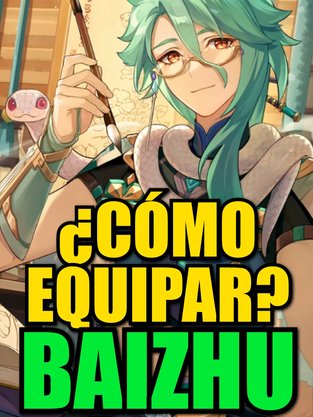 ¿CÓMO EQUIPAR A BAIZHU? | Genshin Impact #Baizhu #GenshinImpact #Hoyocreators #Genshin #Scualidado #Anime #Hoyocreators #GenshinImpact46