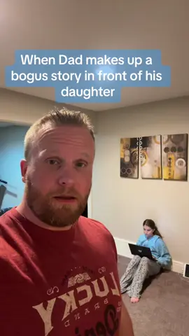 When Dad tells a bogus story in front of his daughter! #dadlife #family #storytime #ballet #funny @𝓚𓂅𓍼𓍼 