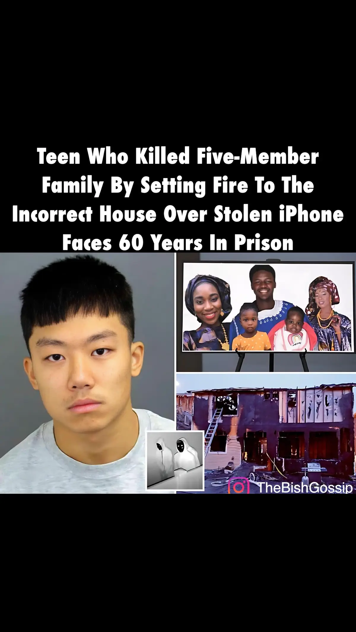 A Colorado teenager who killed a five-member innocent family by setting fire to the incorrect house in a heinous retaliation scheme over his stolen iPhone could spend up to 60 years in jail. After tracking his stolen phone to the general vicinity using the “Find my iPhone” app, Kevin Bui, now 20 years old, admitted guilt last week to starting the late-night fire in a Denver neighborhood in August 2020. Via @gettyimages/AP 