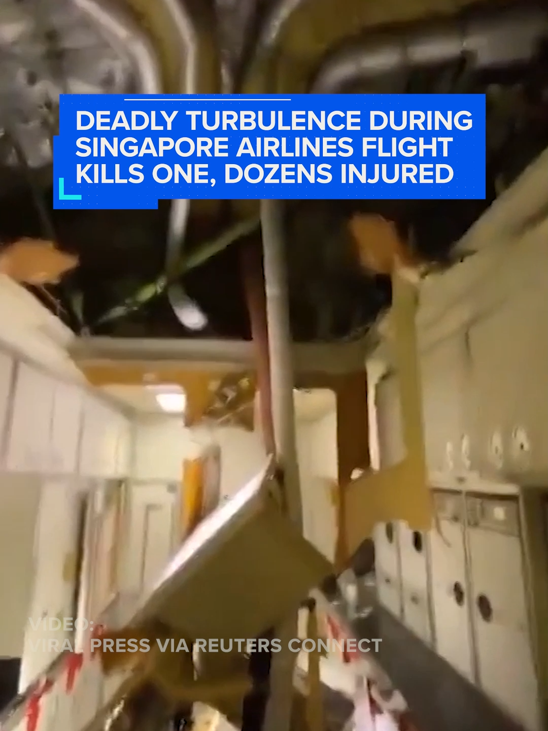 'Very dramatic drop’: A #singaporeairliness flight experienced severe #turbulence Tuesday, killing one person and injuring dozens more.