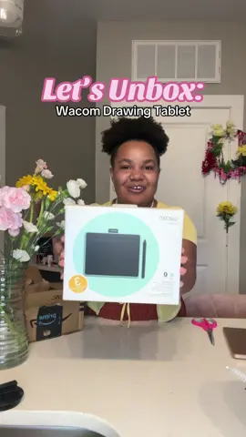 Let’s Unbox: Wacom Intuos Small Bluetooth Drawing Tablet (color: Pistachio) ✍🏽🎨💻🥰🩵 • • I am so excited for what this drawing tablet will unlock for me creatively. Back in college when I was creating digital portraits, that was the first time I actually had people who paid me for my art. 😅 It was a great feeling to have people recognize my skill! Now, I have a special custom graphic design request that I will be using this tablet to create for a client! Can’t wait to share the final design with you all 💕 • • #amazonfinds #kailatheangel #letsunbox #wacomtablet #wacomdrawingtablet #amazonrefurbished #refurbishedtech #graphicdesign #graphicdesigner #digitalartist 